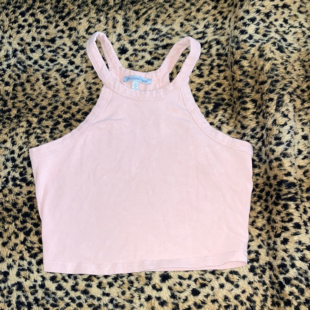 Pink Crop Top